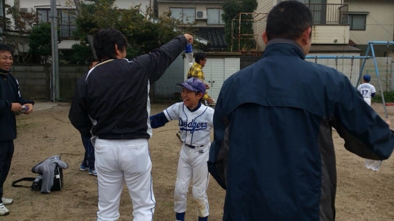 3.4年生リーグ優勝＆炭酸水カケ！